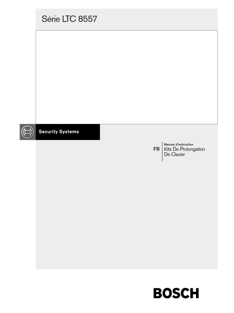 Manuel de sécurité pour clavier LTC 8557 | PDF | Prise électrique ...