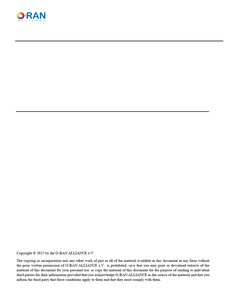 O-RAN Use Cases Analysis Report | PDF | Artificial Intelligence ...