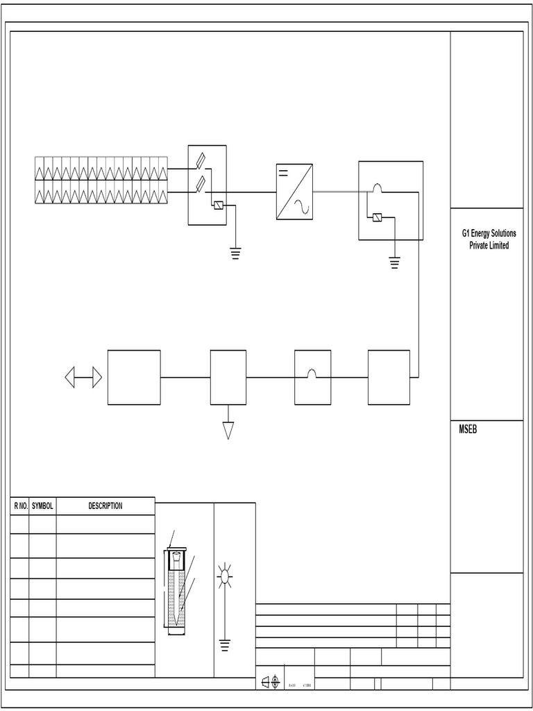 Block Schematic for Solar Power Plant | PDF | Photovoltaics | Energy ...