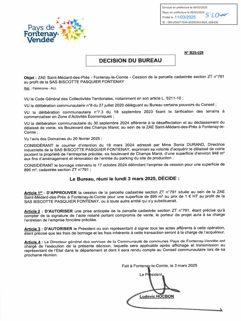 B25 - 028 Et Annexe | PDF