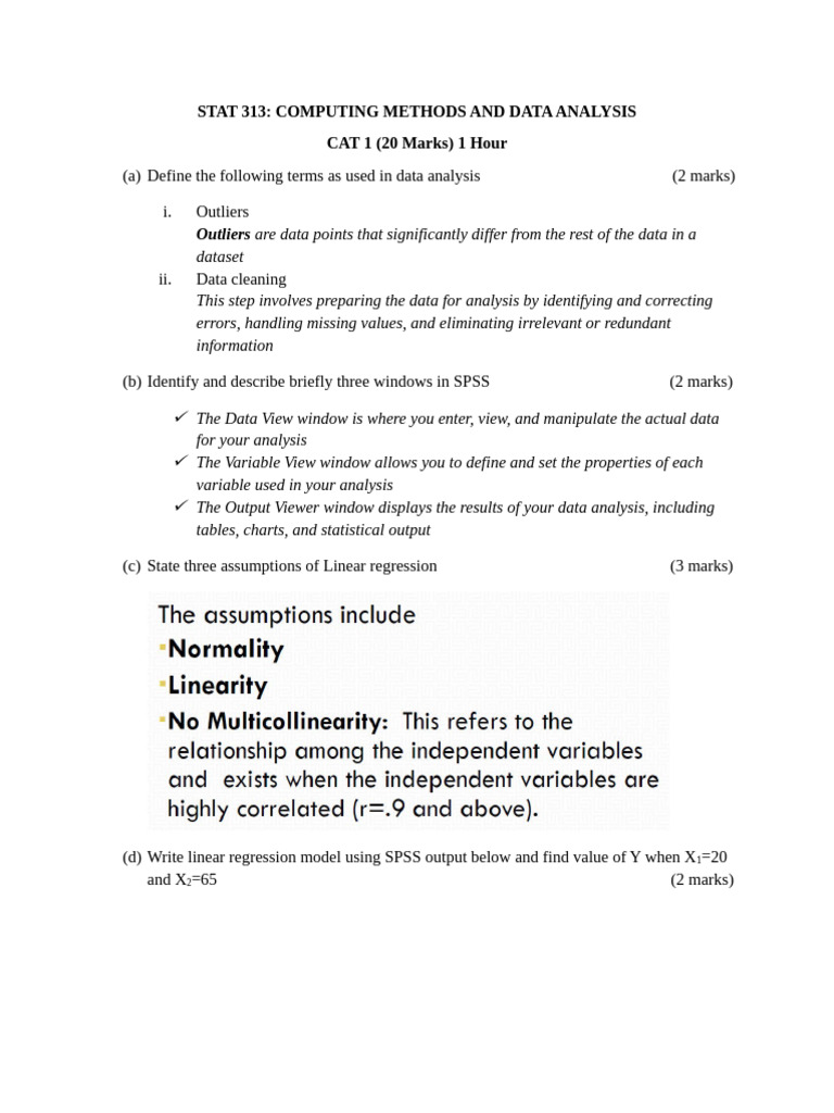 Data Analysis and SPSS Methods Guide | PDF