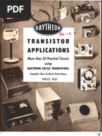 Raytheon Transistor Applications