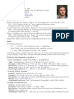 Ivan Novikov's Resume