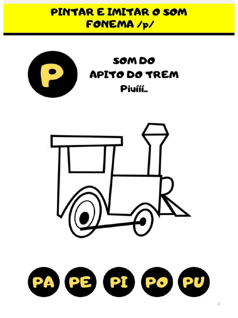 Pintar e Imitar o Som | PDF