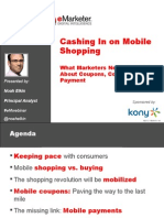 Cashing in on Mobile Shopping (eMarketer) 