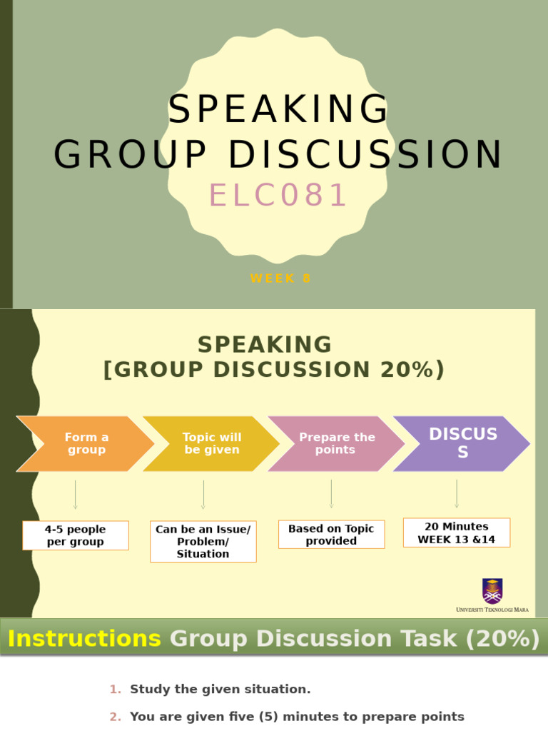 Week 8 - Group Discussion Questions | PDF