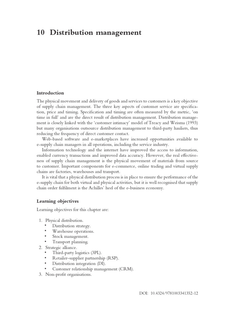 53 Distribution Management - Warehouse Operation | PDF | Warehouse ...