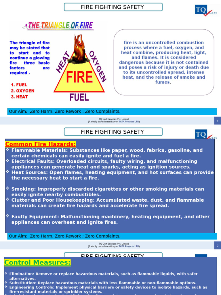 Fire Fighting Safety Guidelines | PDF | Fires | Firefighting