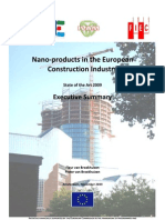 Nano-Products in The European Construction Industry - Executive Summary