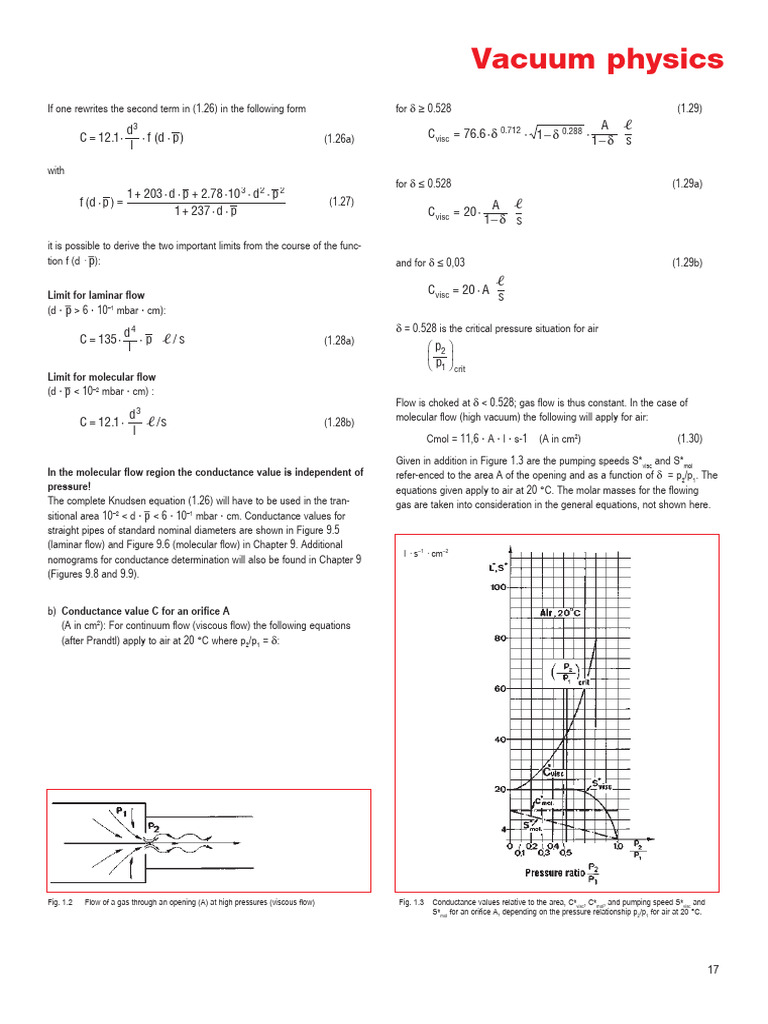 Fundamentals of Vacuum Technology en Part 16 | PDF | Pressure