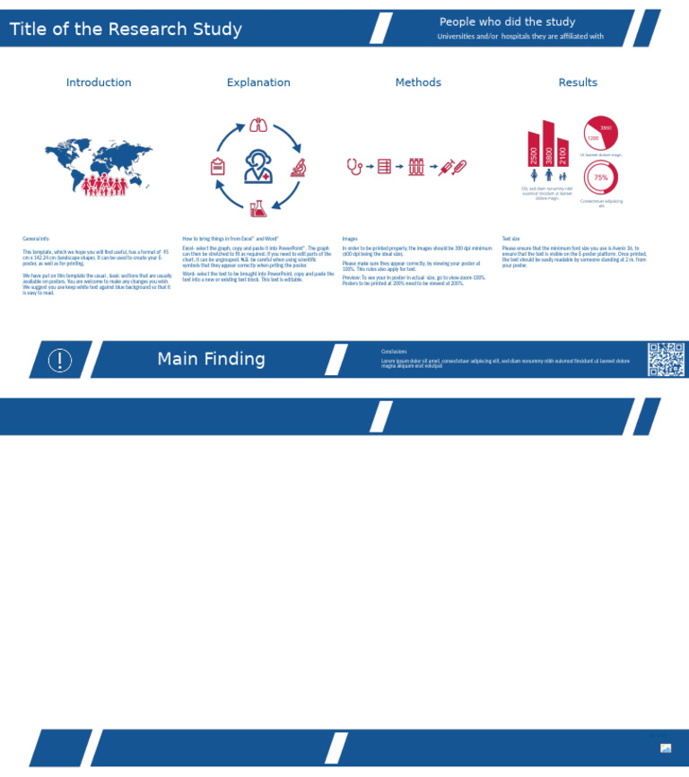 E-Poster Creation Guide Template | PDF | Computing | Graphic Design