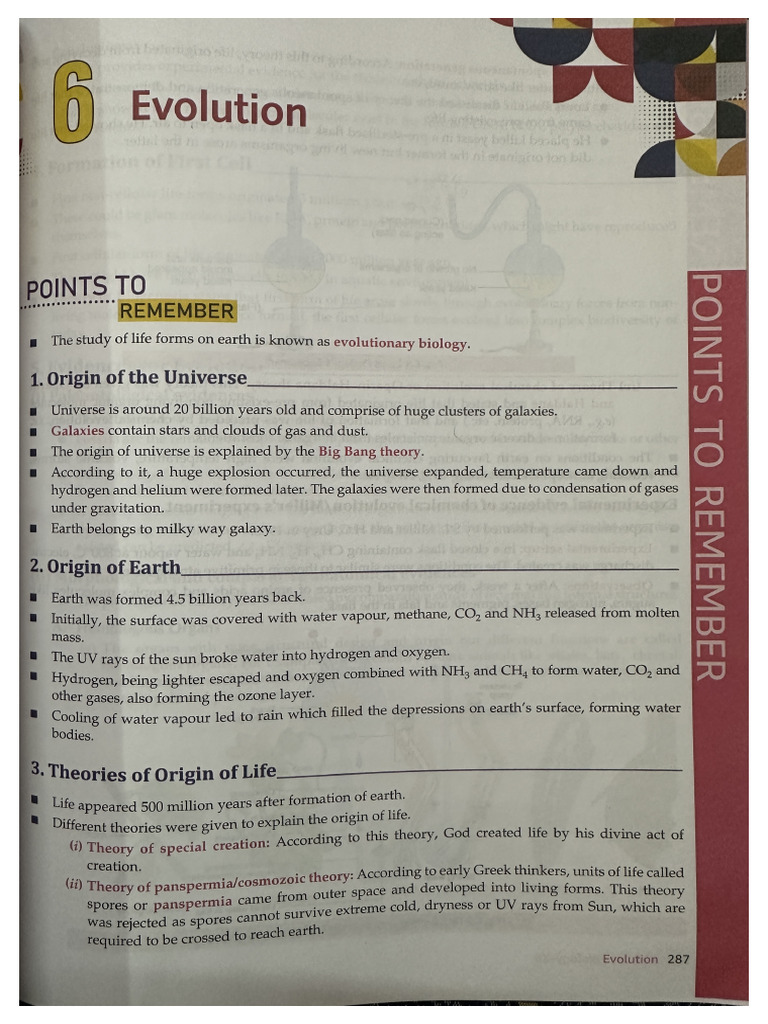 CH 6 Biology - Evolution - Xamidea | PDF