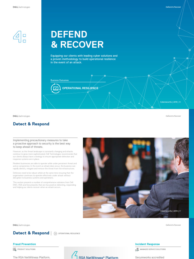Dell Cybersecurity Solutions Overview | PDF | Computer Security | Security