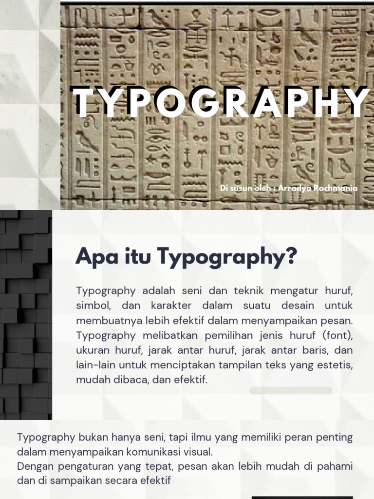 Pengantar Seni Typography | PDF