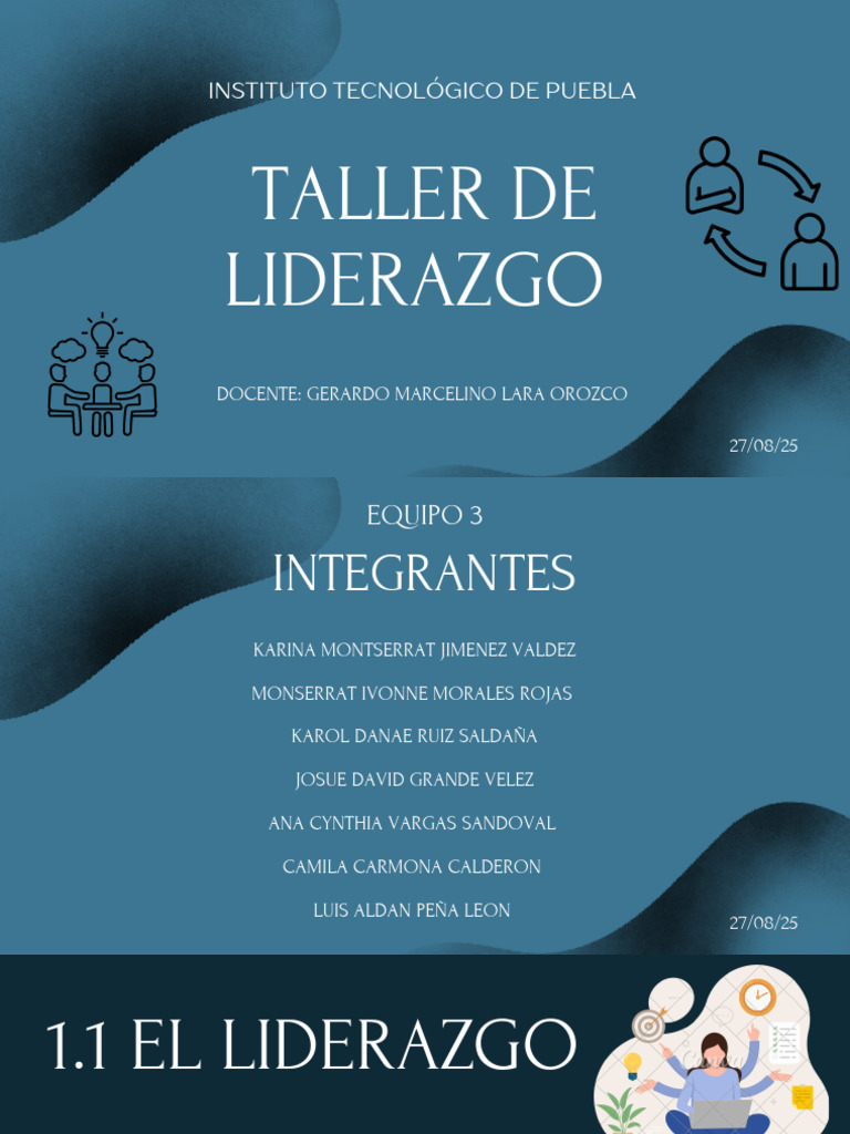 Taller de Liderazgo: Claves y Estilos | PDF | Liderazgo | Creatividad