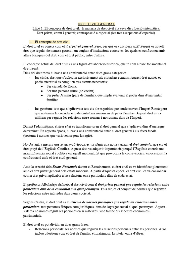 Civil General. | PDF