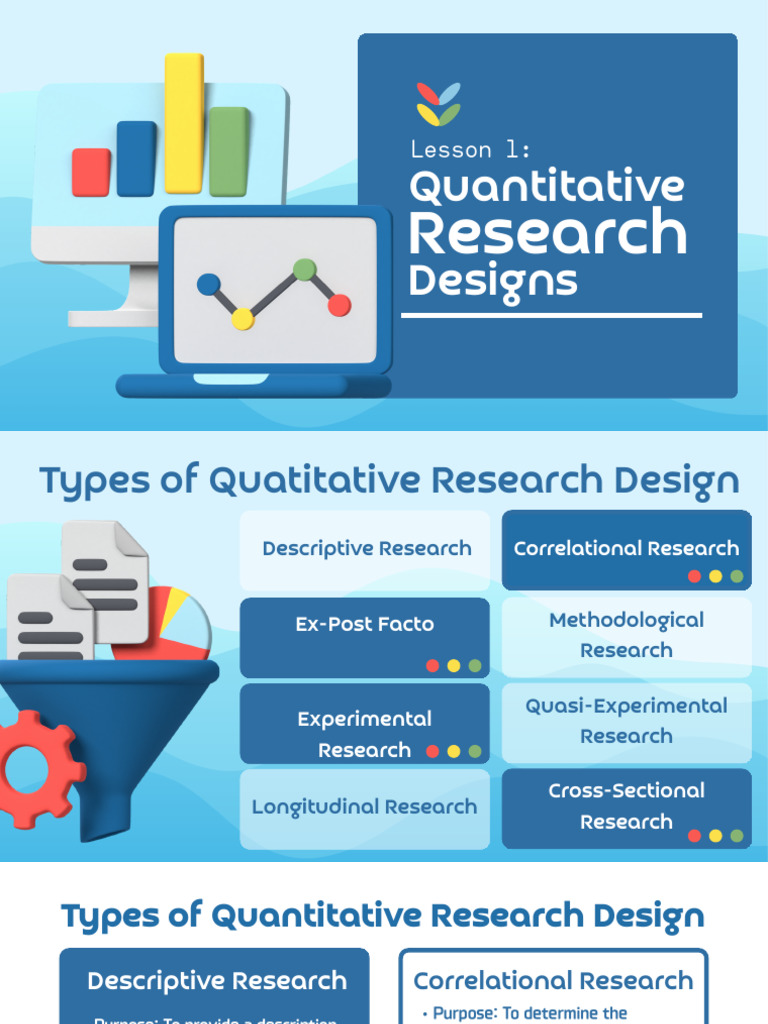 Types of Quantitative Research Designs | PDF | Research Design ...