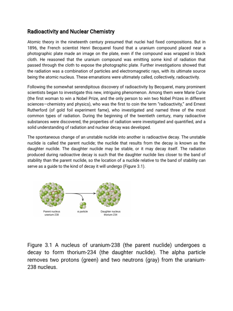 Understanding Radioactivity Types and Decay | PDF | Ionizing Radiation ...