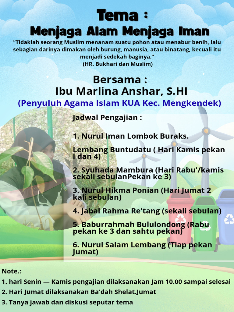 Poster Jaga Lingkungan | PDF