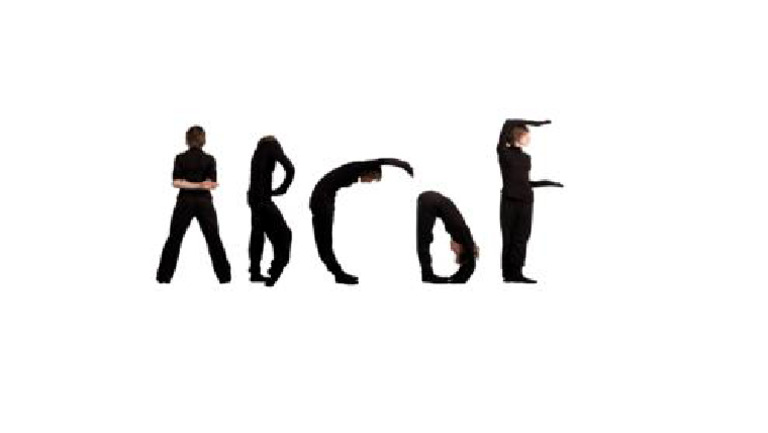 Letras Con El Cuerpo | PDF