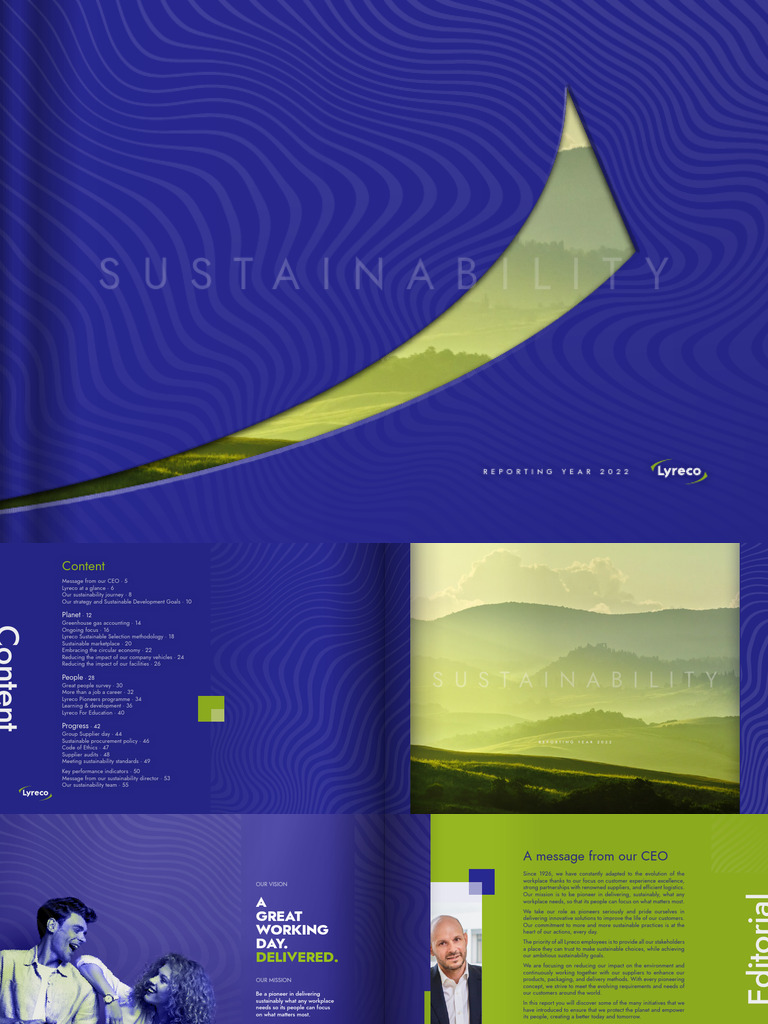 2022 Sustainability Report Overview | PDF | Climate Change Mitigation ...