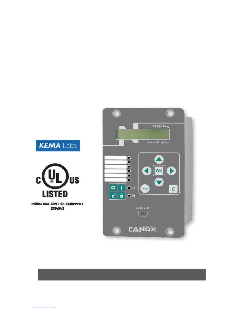 Fanox SIL-A Relay Installation Guide | PDF | Relay | Power Supply