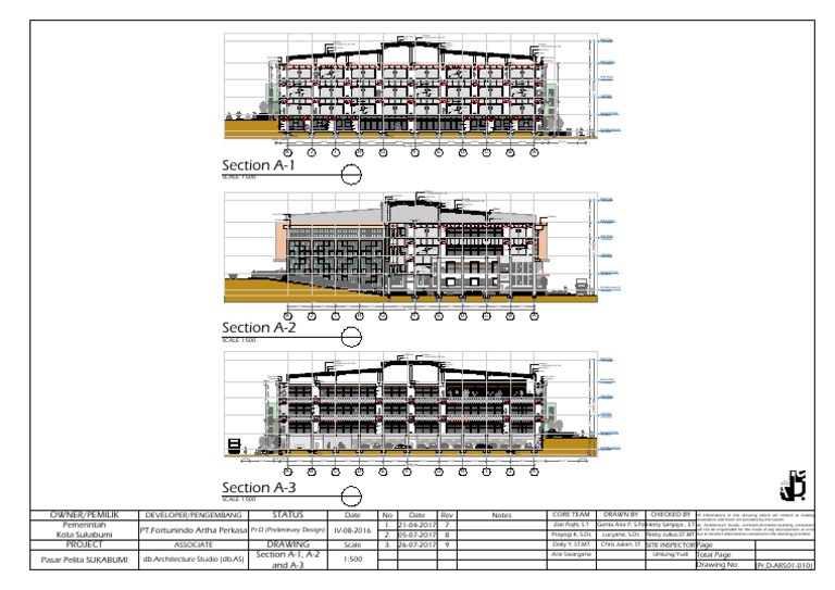 01.010 Section A-1 - A-2 | PDF | Building Engineering | Architectural ...