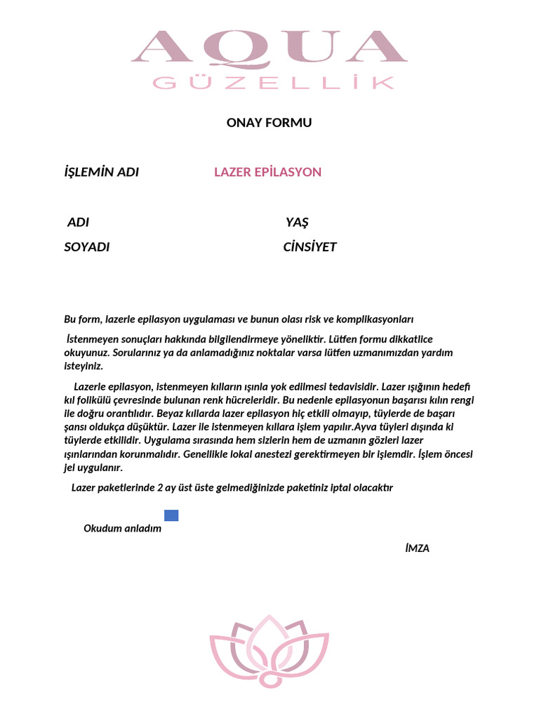 Onay Formu | PDF