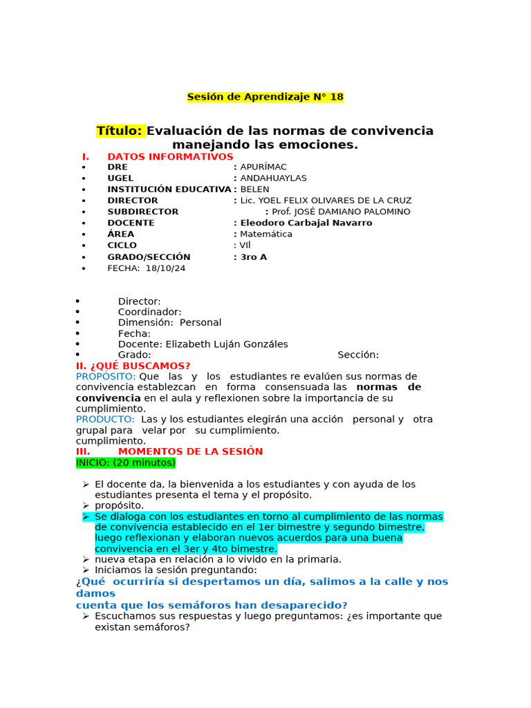 Normas de Convivencia en el Aula | PDF | Tolerancia
