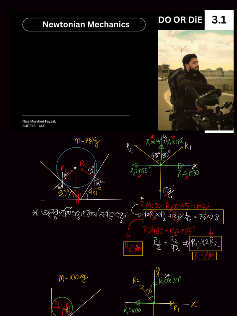 Newtonian Mechanics 13. | PDF