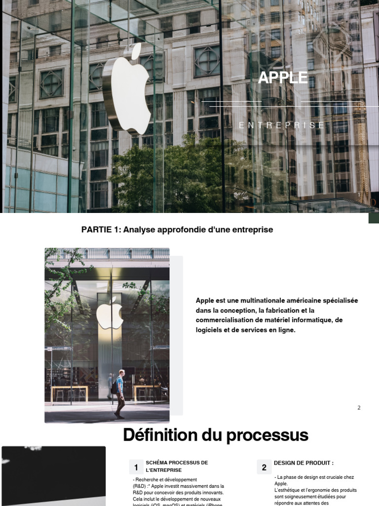 Analyse de l'entreprise Apple | PDF | Apple Inc. | Motivation