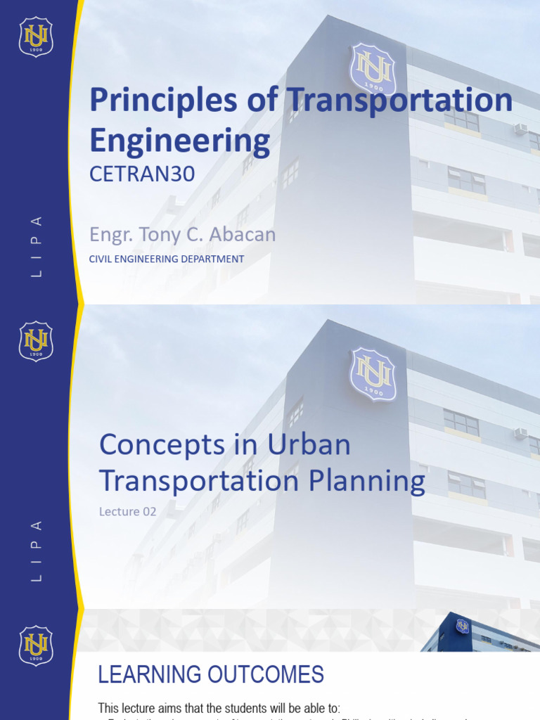 Urban Transportation Planning in the Philippines | PDF | Transport ...
