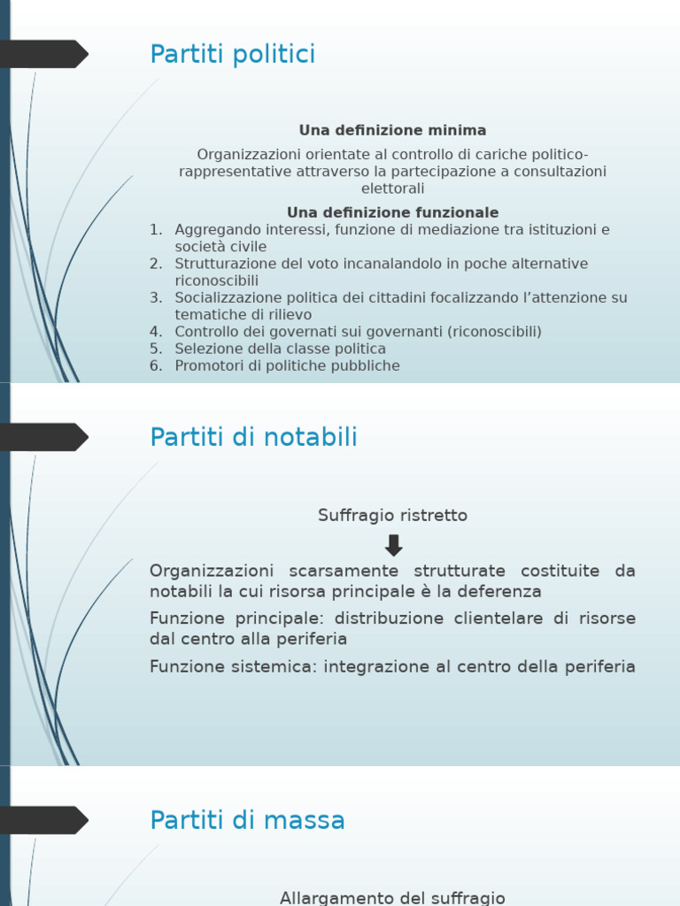 4 - Partiti Politici | PDF