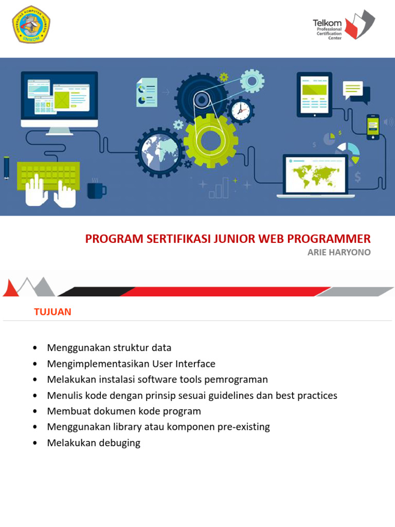 Sertifikasi Junior Web Programmer | PDF