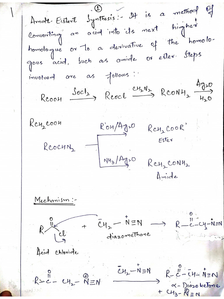Rearrangements Notes | PDF