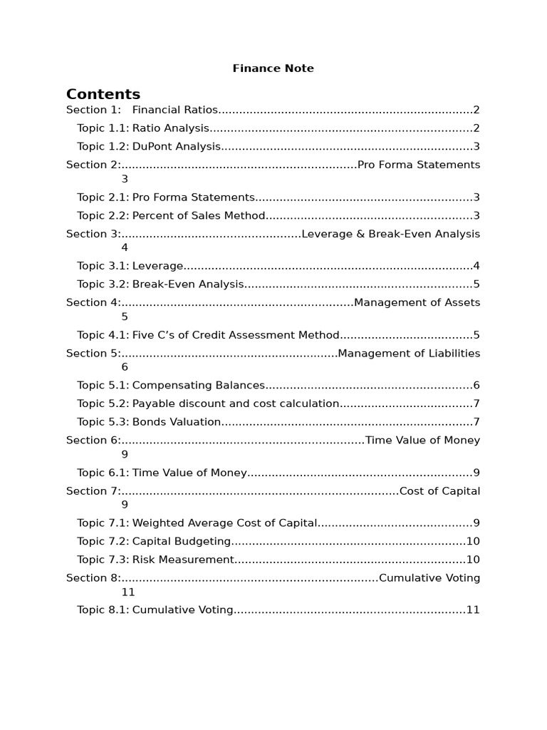 Comprehensive Financial Analysis Guide | PDF | Bonds (Finance) | Net ...