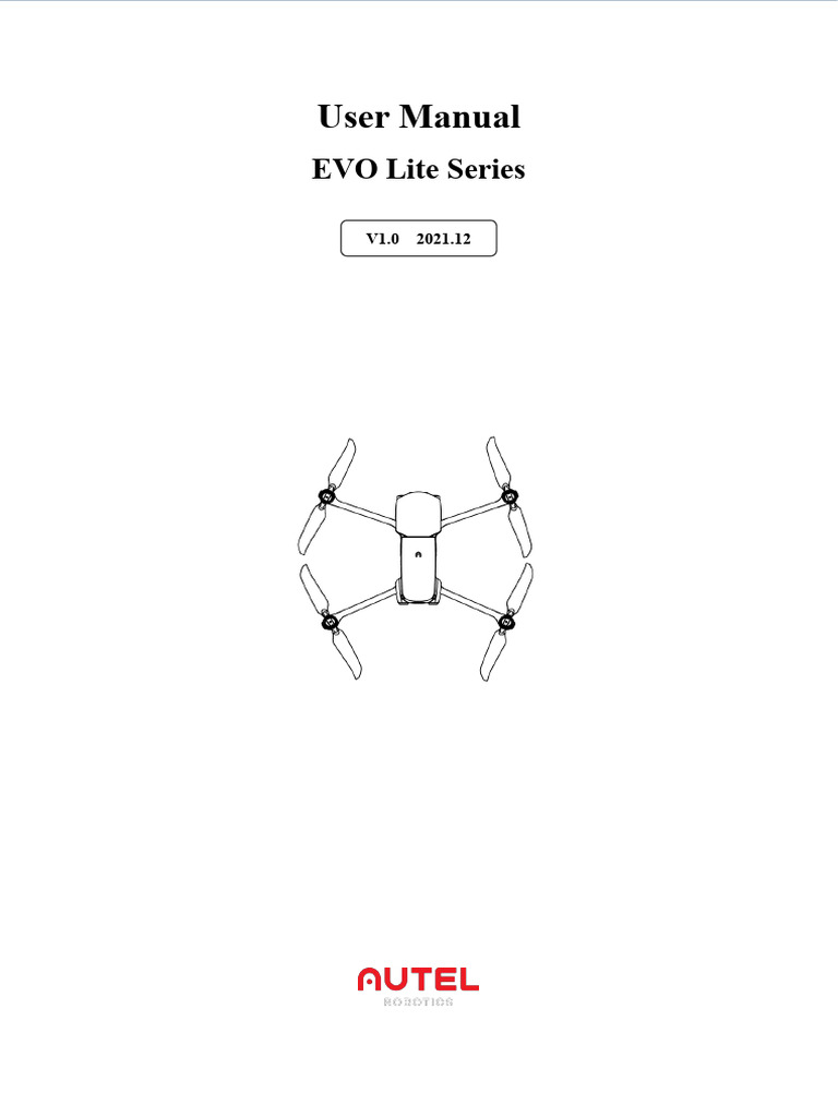 EVO Lite Series User Manual V1.0 | PDF | Battery Charger