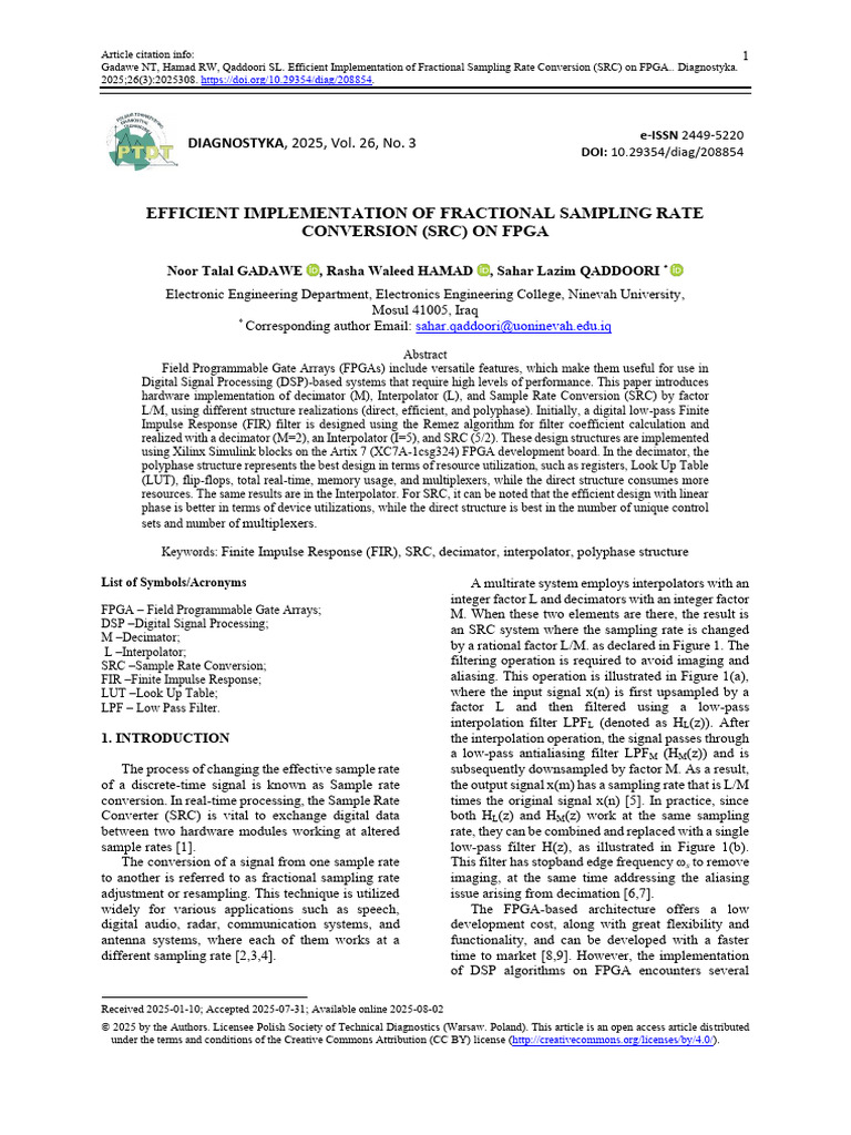 15 Efficient Implementation | PDF | Field Programmable Gate Array ...