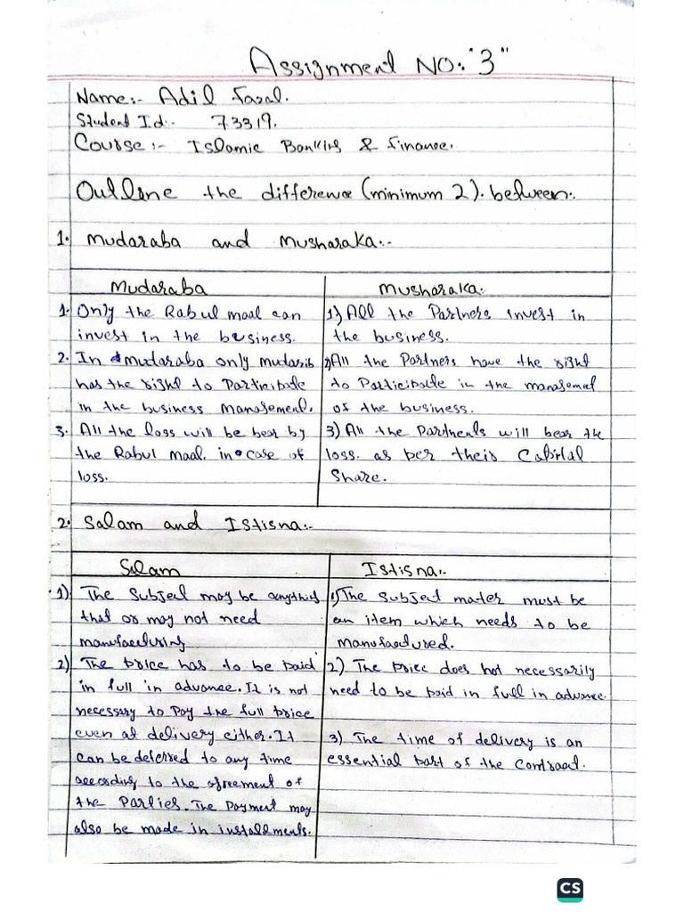 IBF Assignment 3. | PDF