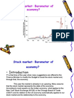 Stock Market: Barometer of Economy?