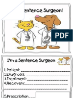 I'm A Sentence Surgeon 2 With Instead of Said Sentences Added