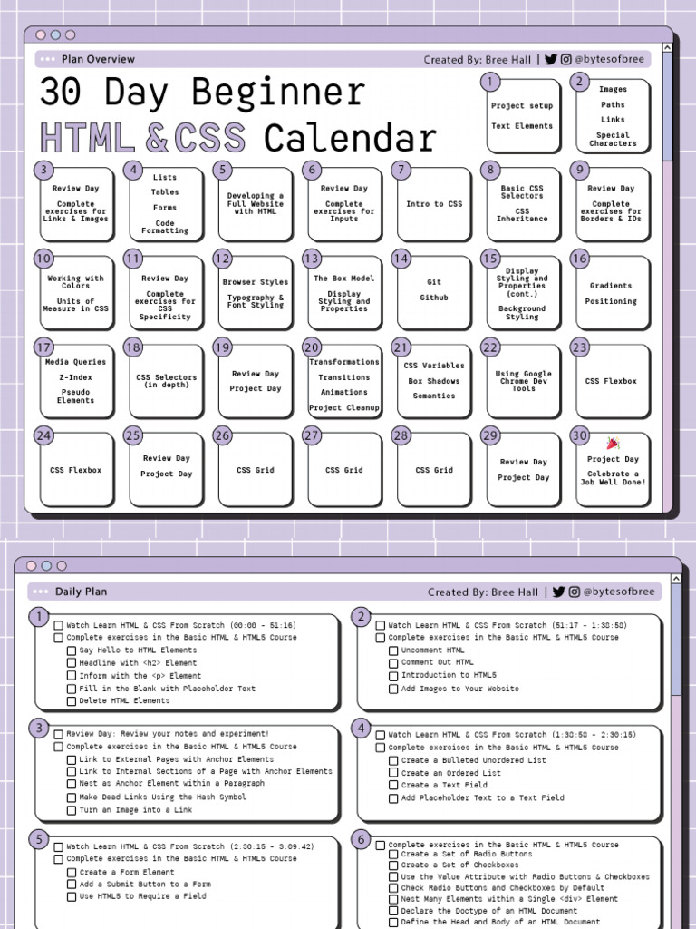 HTML, CSS & JS Projects for Beginners | PDF | Html Element | Html
