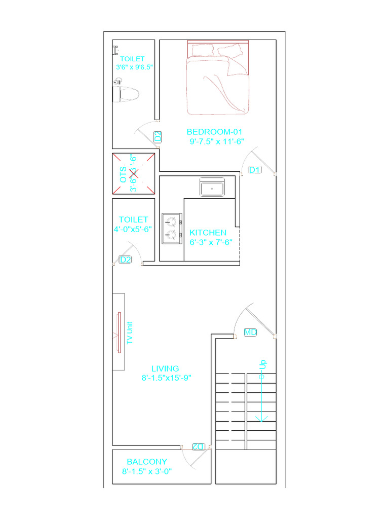 Architectural Floor Plan Dimensions | PDF