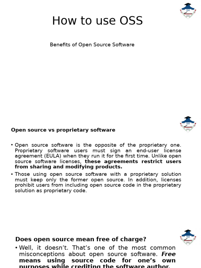 How To Use Open Source Softwre | PDF | Proprietary Software | Software