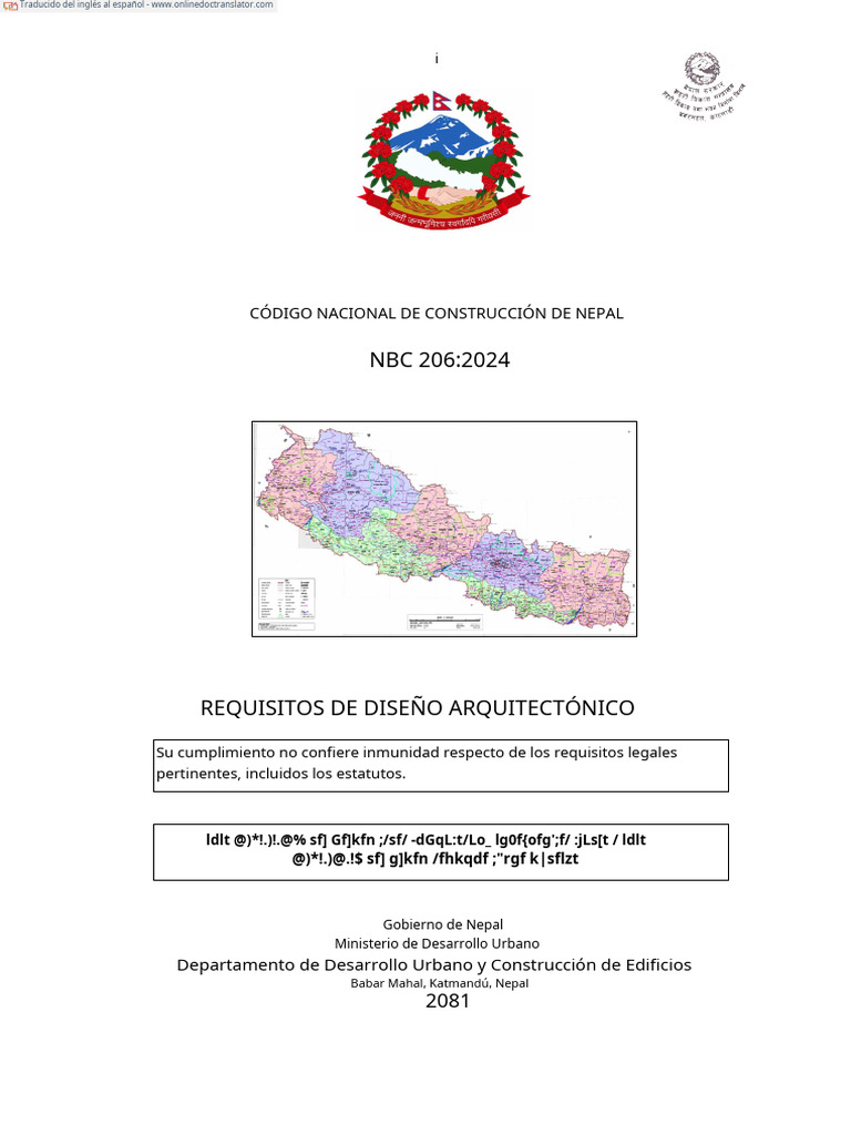Código Nacional de Construcción de Nepal | PDF | Ascensor | edificio