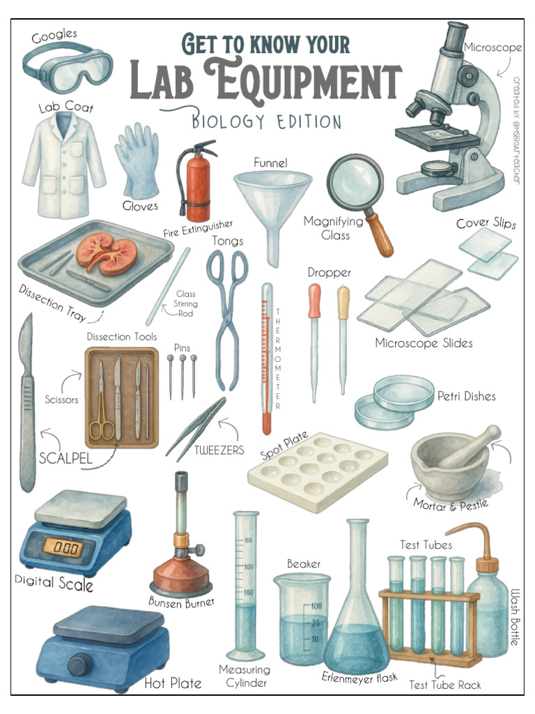 Lab Equipment in Science | PDF | Tools | Equipment