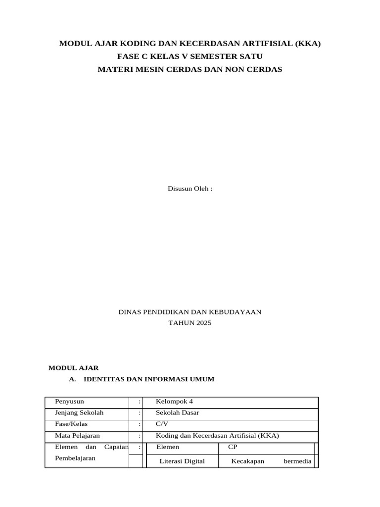 RPP MODUL 3 Upload Scribd | PDF