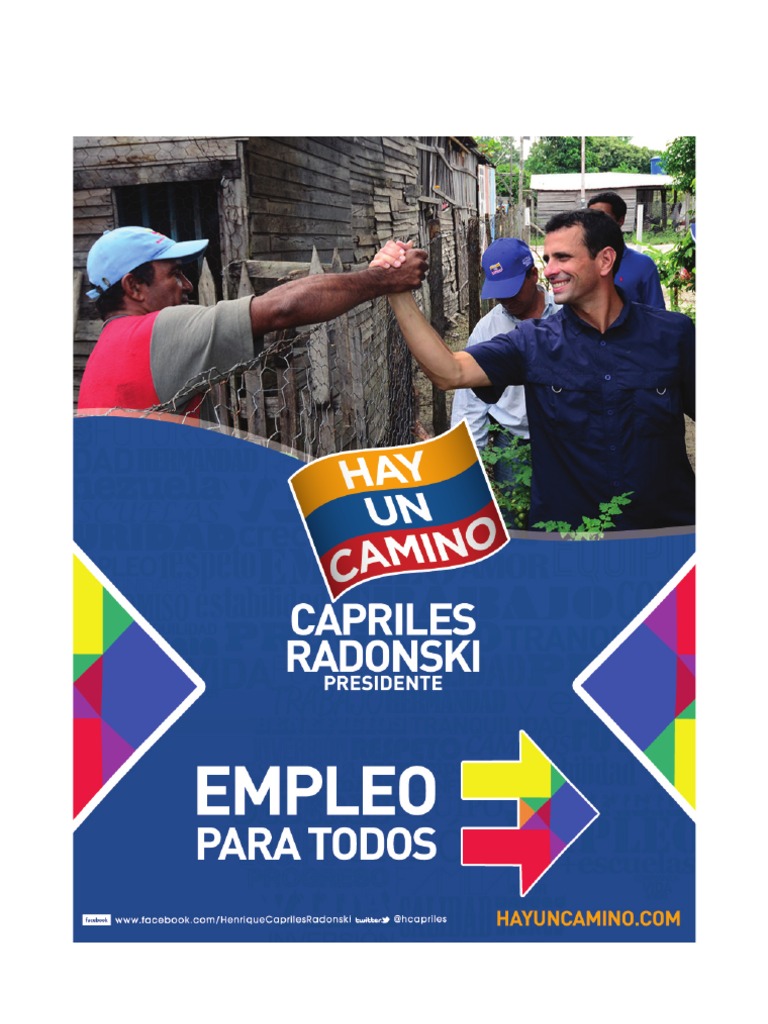 Plan de Empleo - Capriles Radonski | PDF | Desempleo | Ciencias sociales