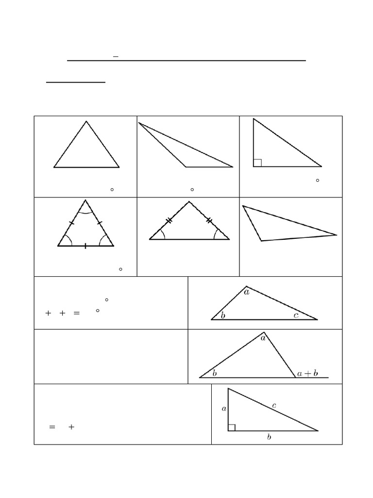 Geometry of Triangles and Quadrilaterals | PDF | Rectangle | Triangle