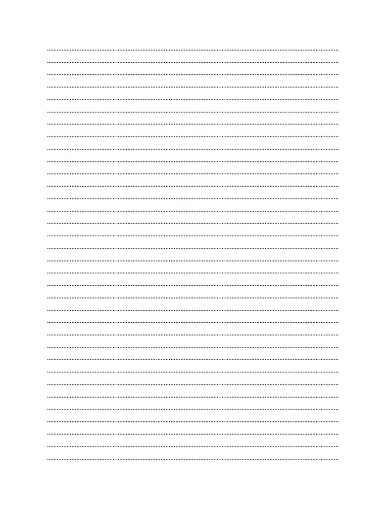 Ruled Sheet | PDF